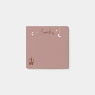 Islamic Boho Ramadan  Post-it Notes