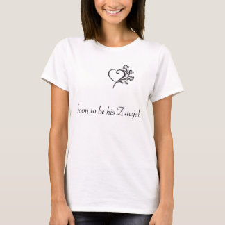 Islamic bride to be shirt, zawjah T-Shirt