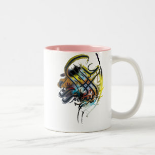 Islamic Calligraphy Art, As-Salamu `Alaykum Two-Tone Coffee Mug