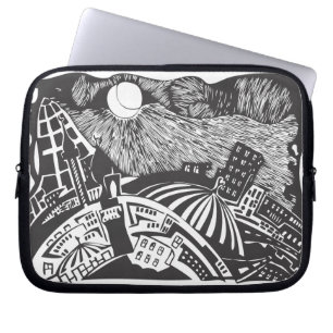 islamic city Alley Laptop Sleeve