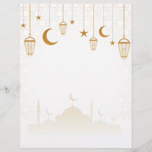 Islamic decorative background Letterhead