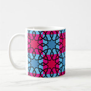 Islamic geometric motifs, which are very niceabstr coffee mug