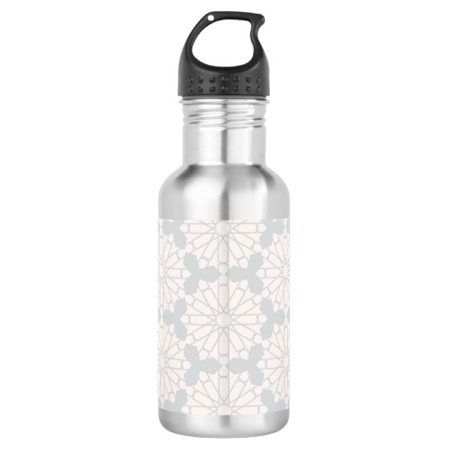 Islamic Geometric Pattern 532 Ml Water Bottle (Front)