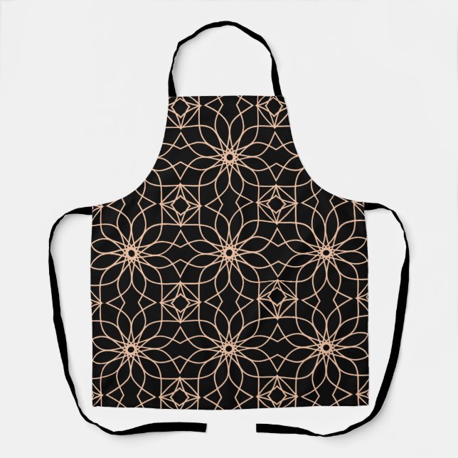 Islamic Geometric Pattern Arabic Art     Apron (Front)