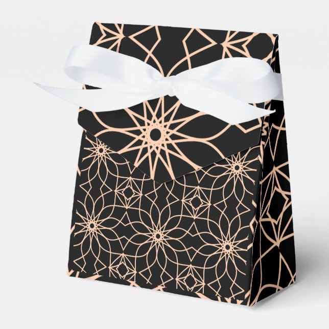 Islamic Geometric Pattern Arabic Art    Favour Box (Front Side)