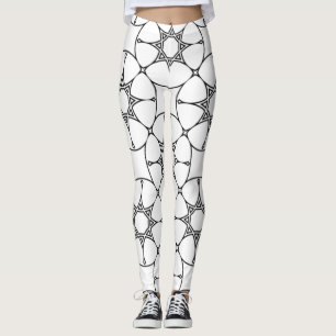 Islamic Geometric Pattern Arabic Design Cute Leggings