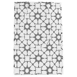 Islamic Geometric Pattern Arabic Design Cute Medium Gift Bag