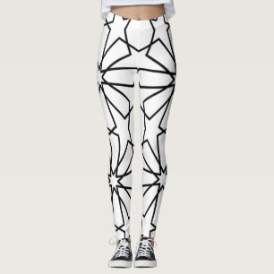 Islamic Geometric Pattern  Arabic Design    Leggings
