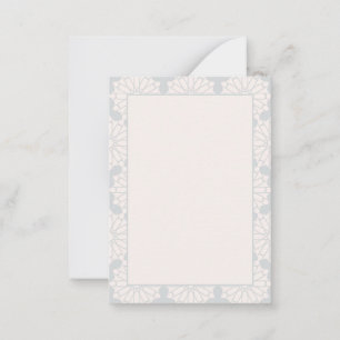 Islamic Geometric Pattern Card