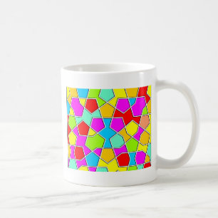 islamic geometric pattern coffee mug