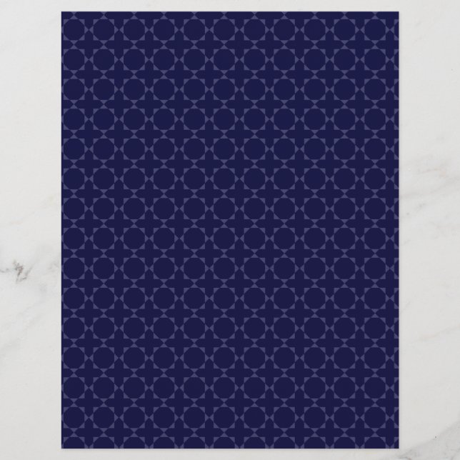 Islamic geometric pattern  Custom Letterhead (Front)