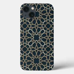 Islamic Geometric Pattern Design Abstract iPhone 13 Case