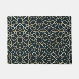 Islamic Geometric Pattern Design Abstract Doormat