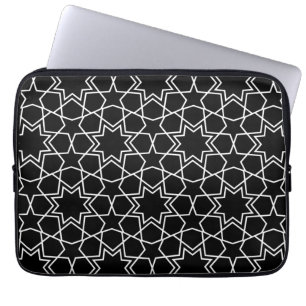 Islamic Geometric Pattern Design Arabic Abstract Laptop Sleeve