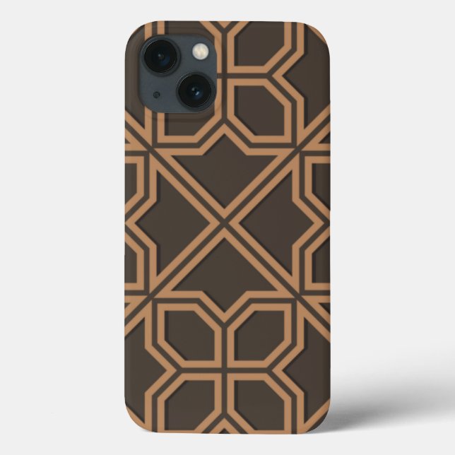 Islamic Geometric Pattern Design Case-Mate iPhone Case (Back)