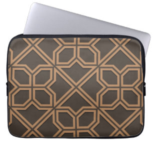 Islamic Geometric Pattern Design Laptop Sleeve