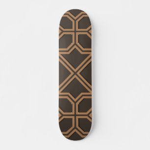 Islamic Geometric Pattern Design  Skateboard