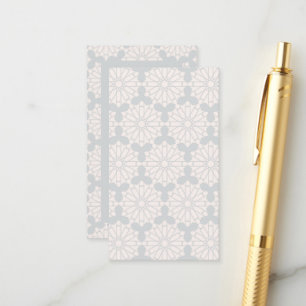 Islamic Geometric Pattern Enclosure Card