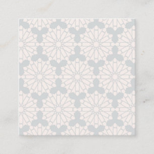 Islamic Geometric Pattern Enclosure Card