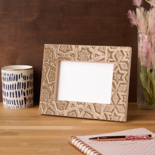 Islamic Geometric Pattern Etched Frames