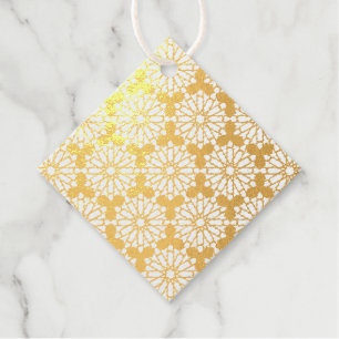 Islamic Geometric Pattern Favour Tags