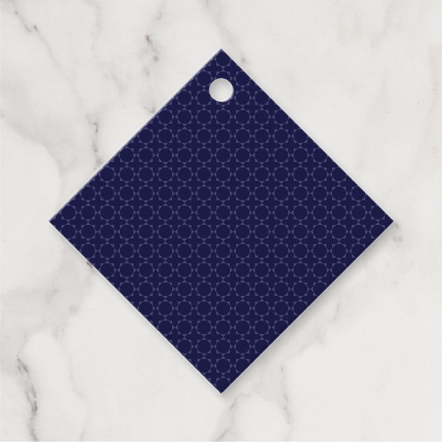 Islamic geometric pattern  Favour Tags (Front)
