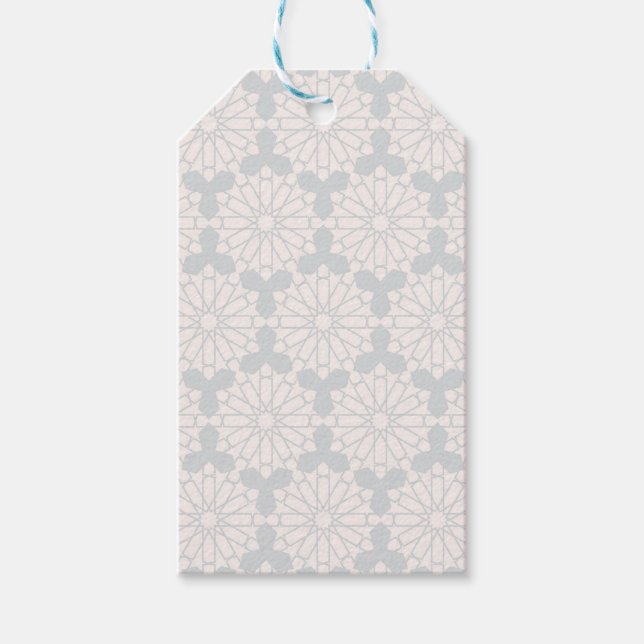 Islamic Geometric Pattern Gift Tags (Front)