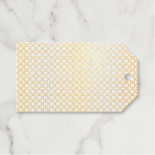 Islamic geometric pattern Gift Tags