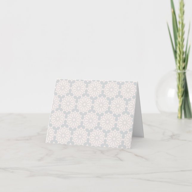 Islamic Geometric Pattern Holiday Card (Front)