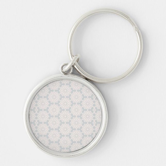 Islamic Geometric Pattern Key Ring (Front)