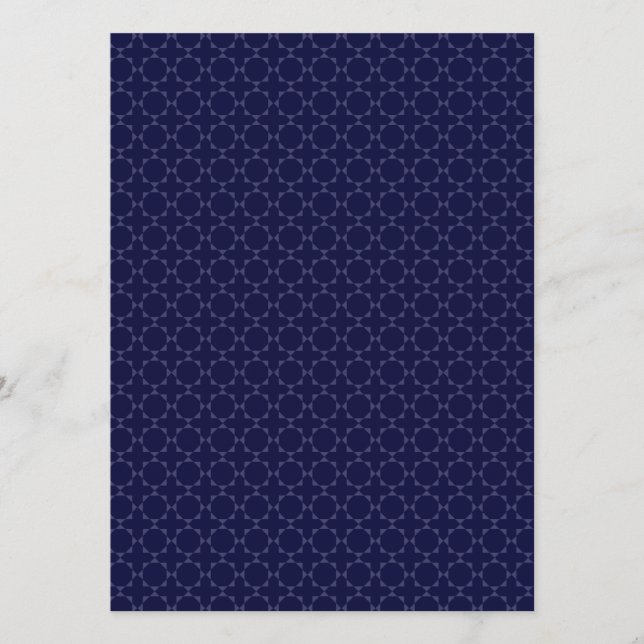  Islamic geometric pattern  Menu (Front)