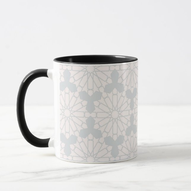 Islamic Geometric Pattern Mug (Left)