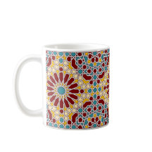 Islamic geometric pattern mug