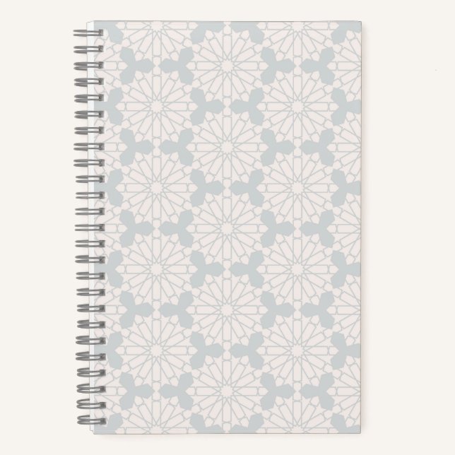 Islamic Geometric Pattern Notebook (Front)