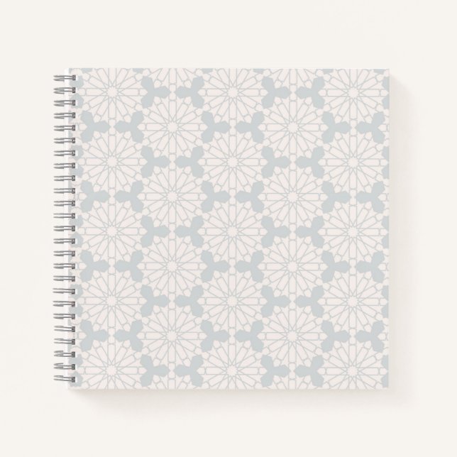 Islamic Geometric Pattern Notebook (Front)
