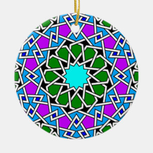 Islamic geometric pattern ornament