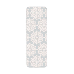 Islamic Geometric Pattern Return Address Label