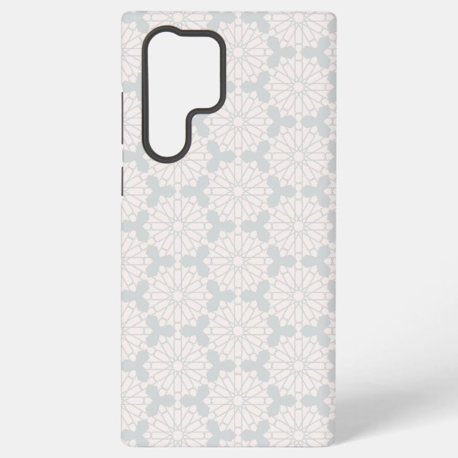 Islamic Geometric Pattern Samsung Galaxy S22 Ultra Case (Back)