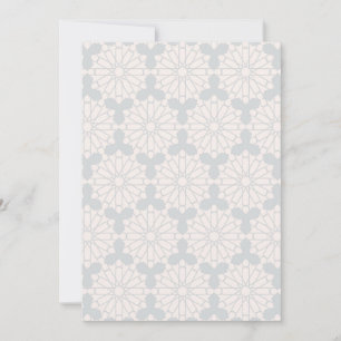 Islamic Geometric Pattern Save The Date