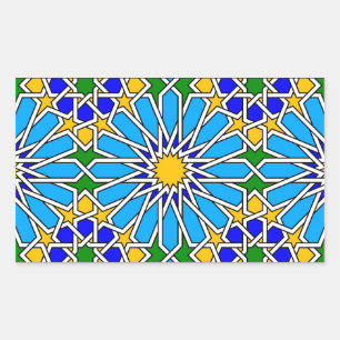 Islamic geometric pattern sticker