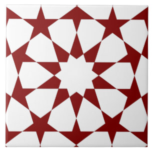 Islamic geometric pattern tile