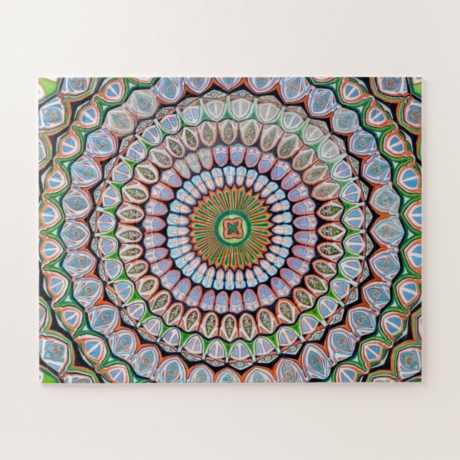 Islamic geometric patterns jigsaw puzzle (Horizontal)