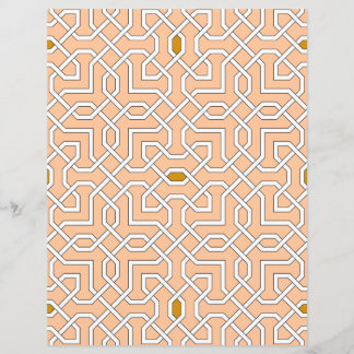 Islamic geometric patterns Paper Sheet
