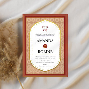 Islamic Inspired Wedding Invitation