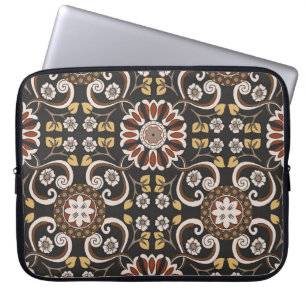 Islamic Medallion: Beautiful Textile Pattern. Laptop Sleeve