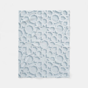 islamic moroccan geometric pattern blanket