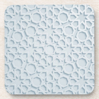 islamic moroccan geometric pattern coaster