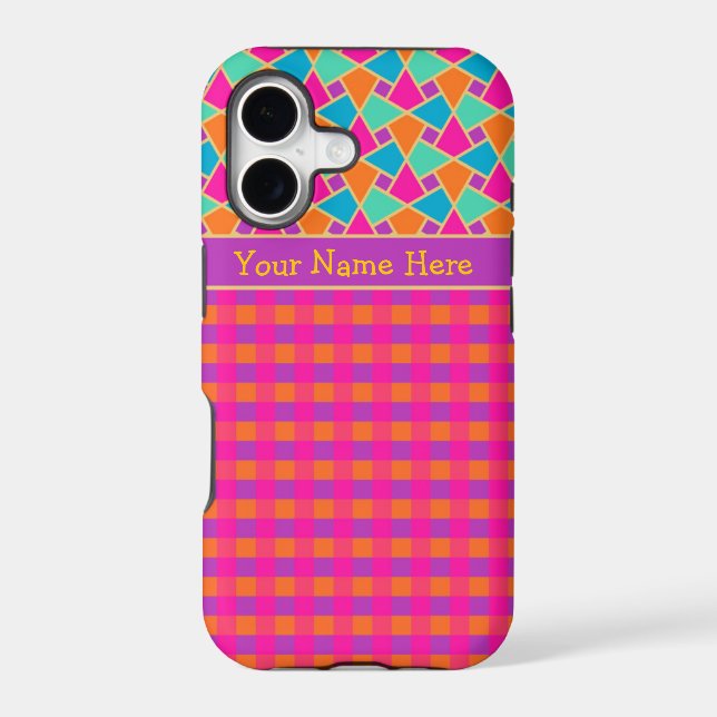 Islamic Pattern and Checks: iPhone 5 Xtreme Case (Back)