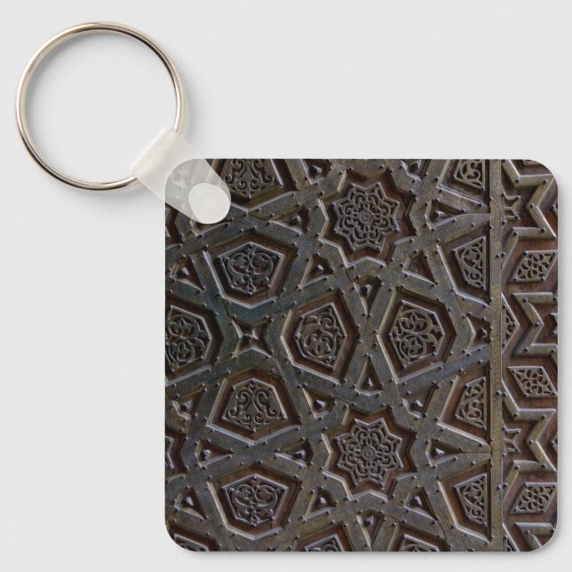 Islamic Pattern Key Ring (Front)