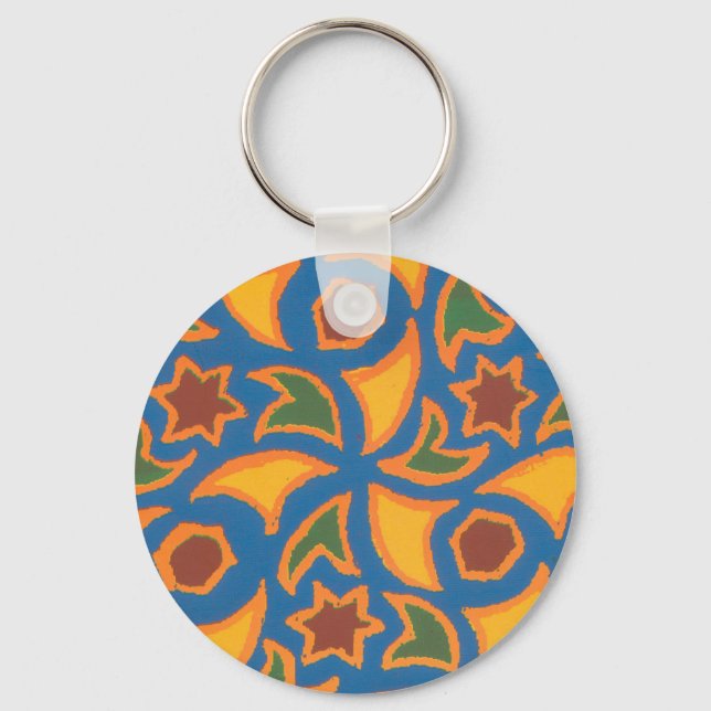 Islamic Pattern Keychain (Front)